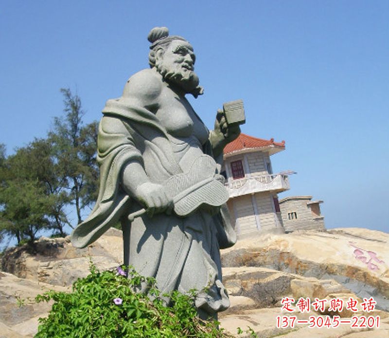 运城八仙汉钟离石雕