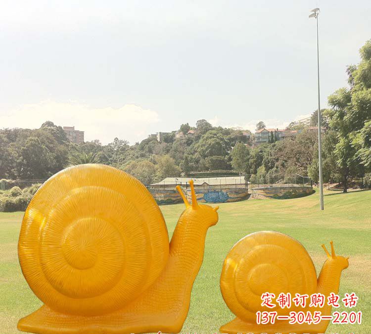 运城玻璃钢蜗牛雕塑