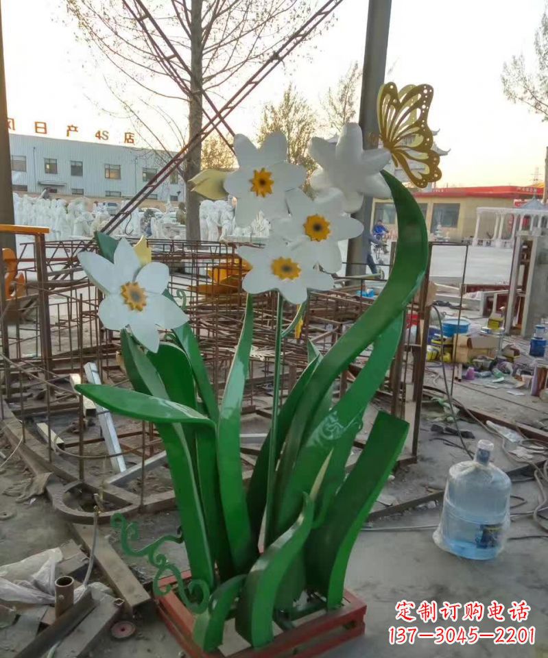 运城不锈钢城市紫荆花雕塑