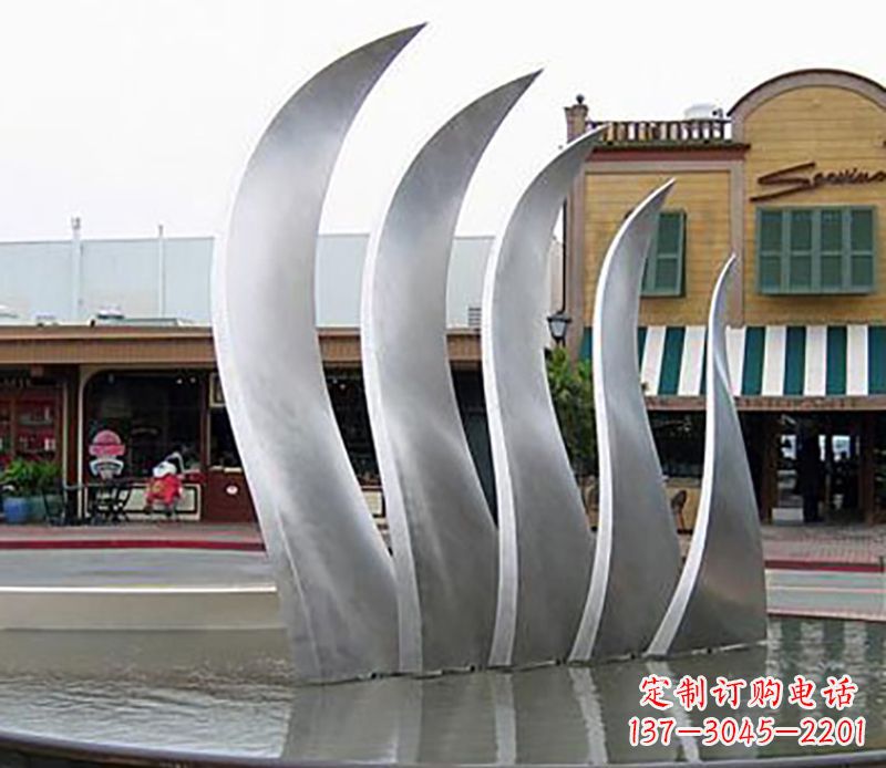 运城不锈钢翅膀雕塑