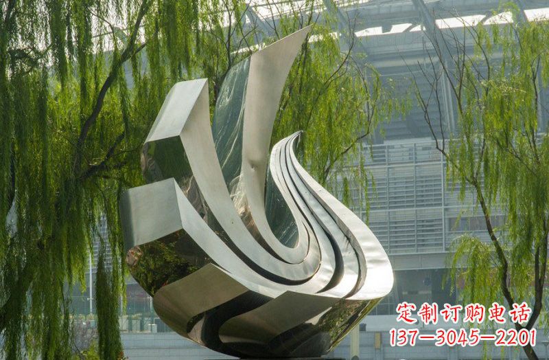 运城不锈钢抽象和平鸽