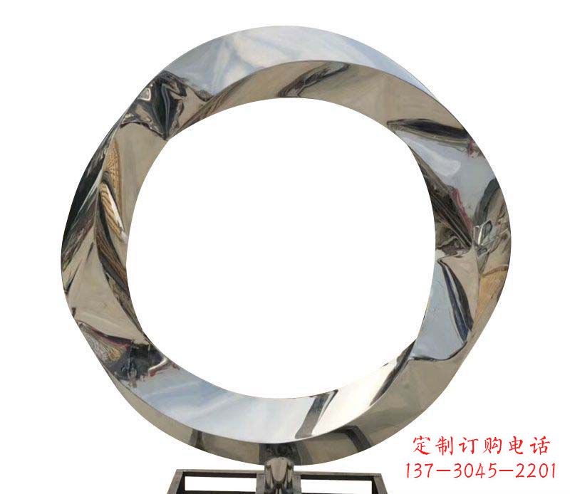 运城不锈钢抽象圆环