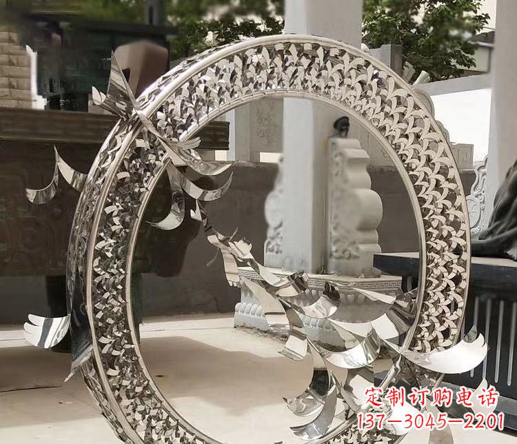 运城不锈钢大雁景观雕塑 112