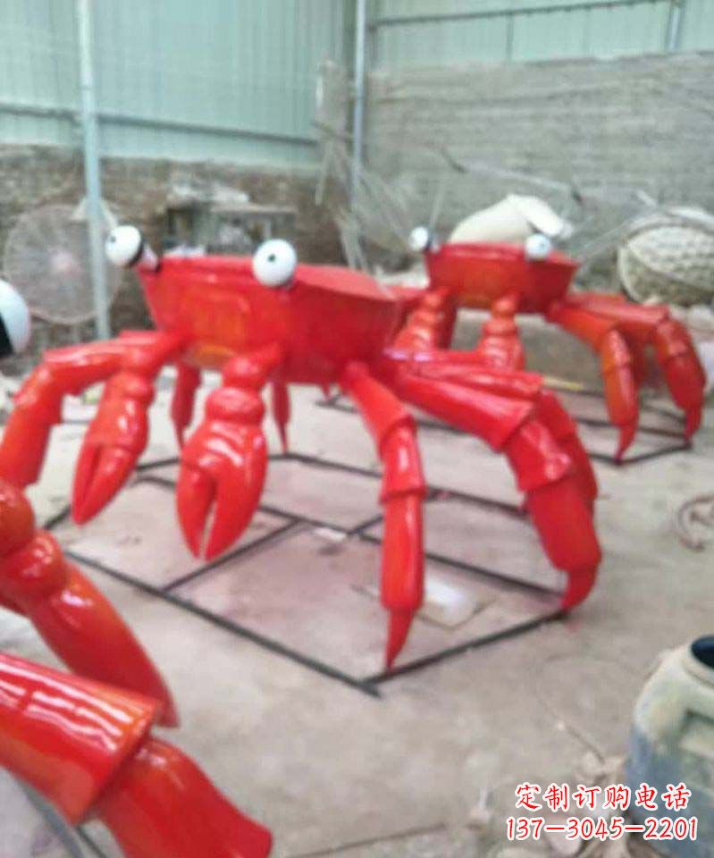 运城不锈钢仿真蜘蛛雕塑