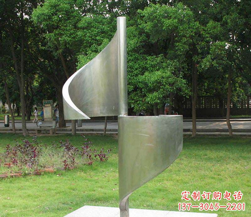 运城不锈钢风车雕塑 (2)