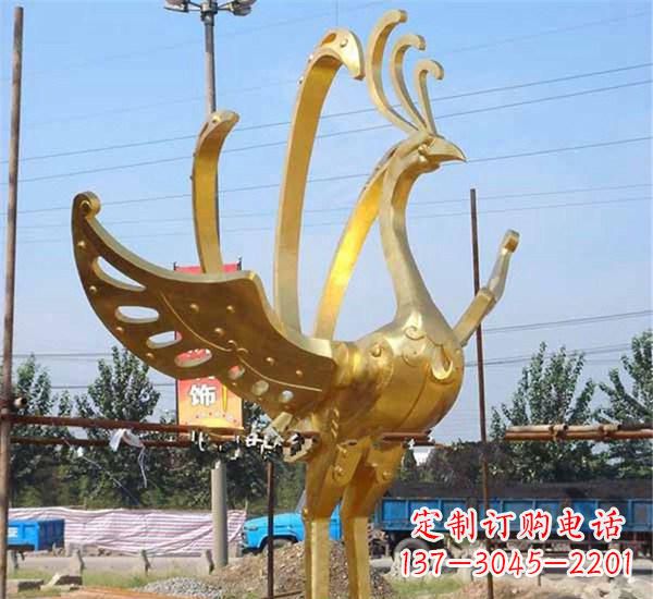 运城不锈钢凤凰雕塑