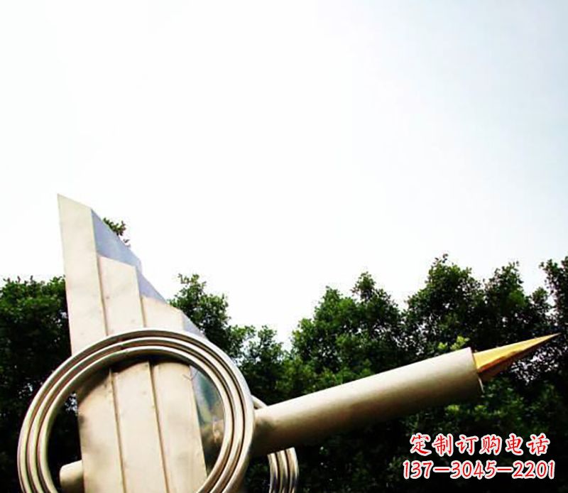 运城不锈钢钢笔雕塑