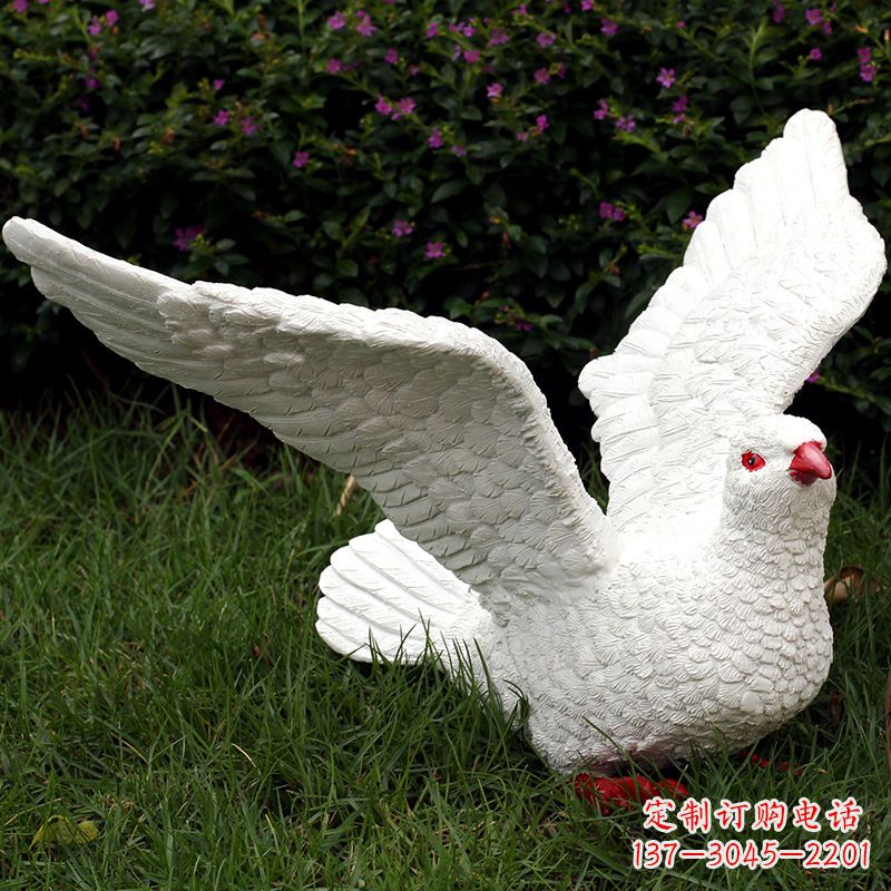 运城不锈钢鸽子雕塑