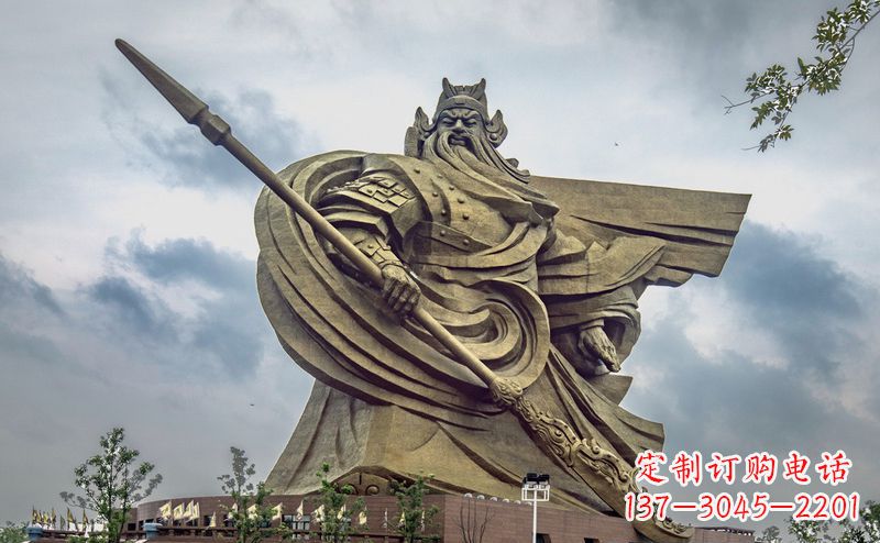 运城不锈钢关公广场景观雕塑