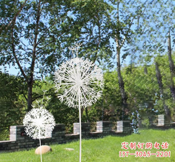 运城不锈钢广场蒲公英雕塑