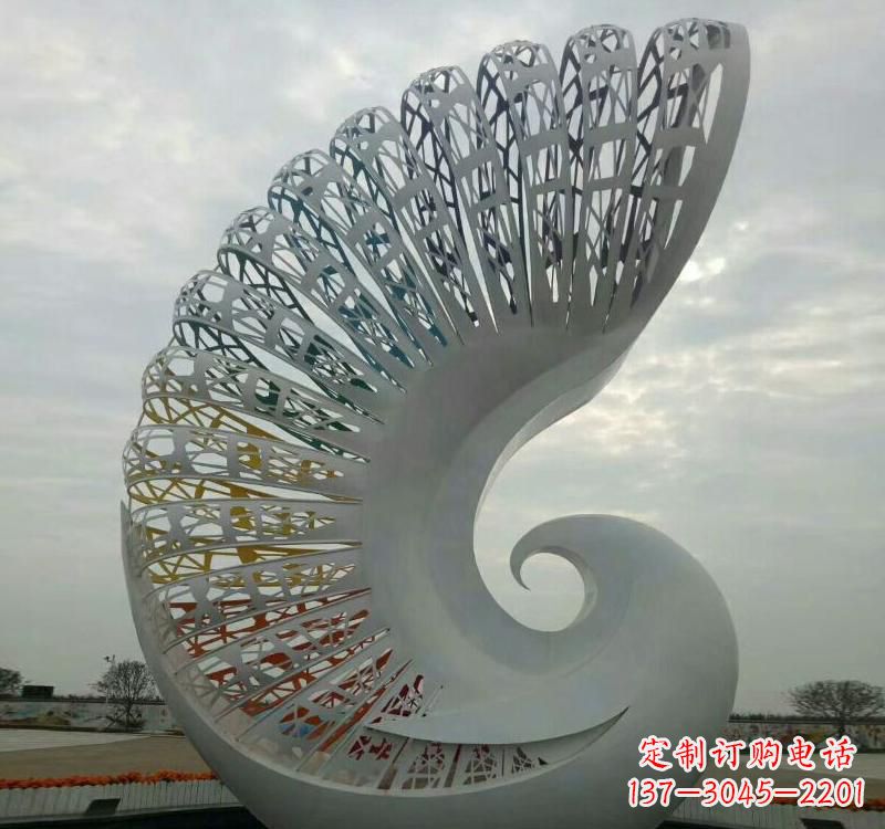 运城不锈钢火凤凰雕塑