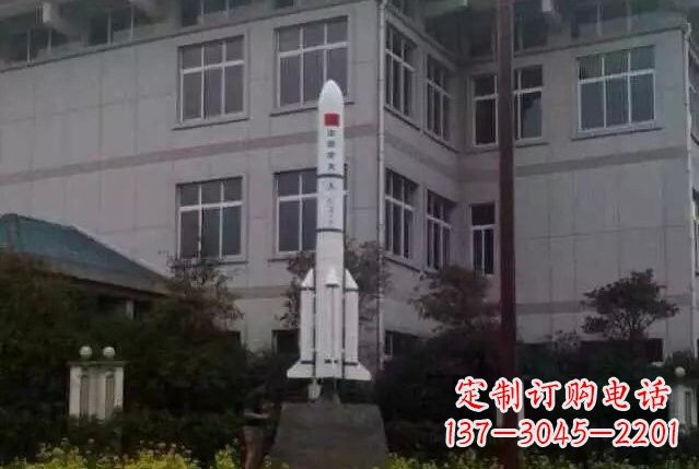 运城不锈钢火箭雕塑