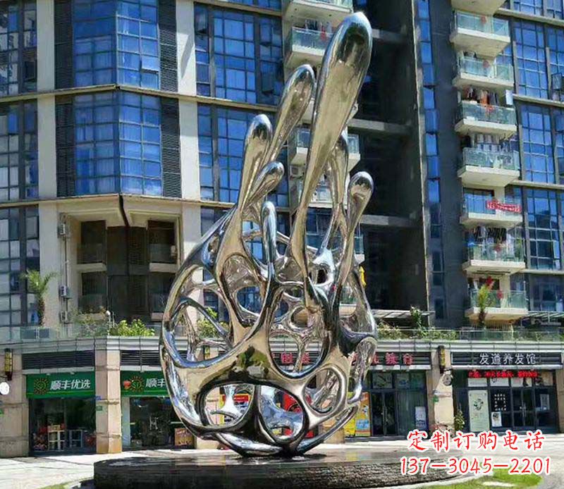 运城不锈钢火龙果景观雕塑