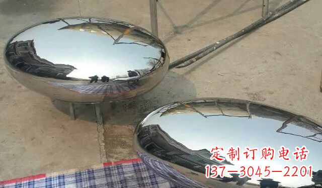 运城不锈钢鸡蛋蛋雕塑