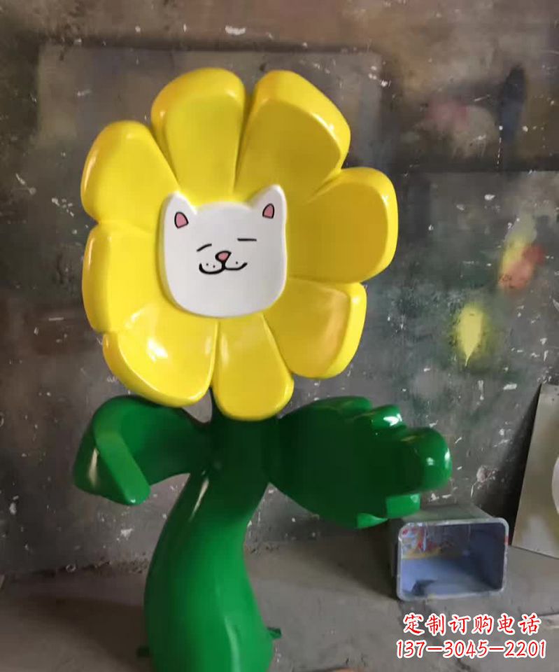 运城不锈钢景观太阳花雕塑