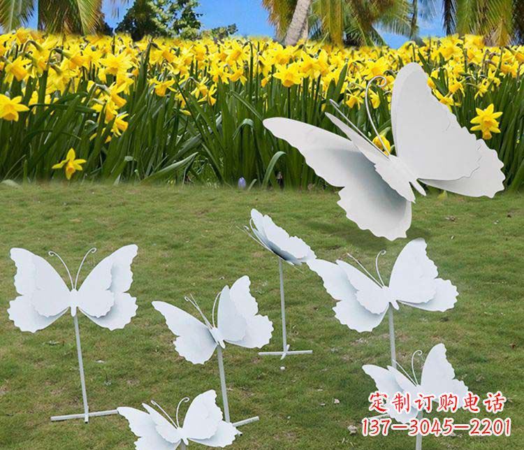 运城不锈钢镜面蝴蝶雕塑