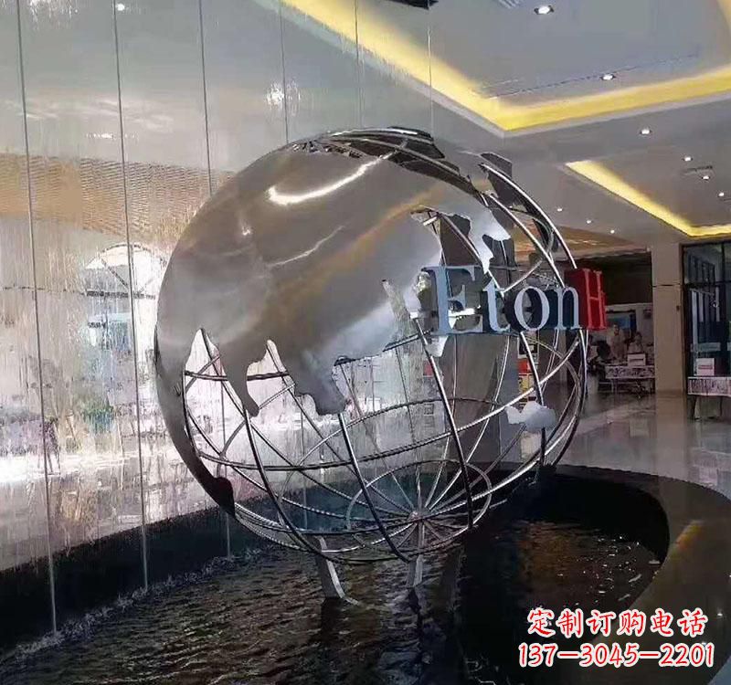 运城不锈钢流水喷泉雕塑