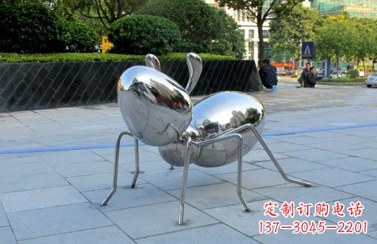 运城不锈钢蚂蚁雕塑222