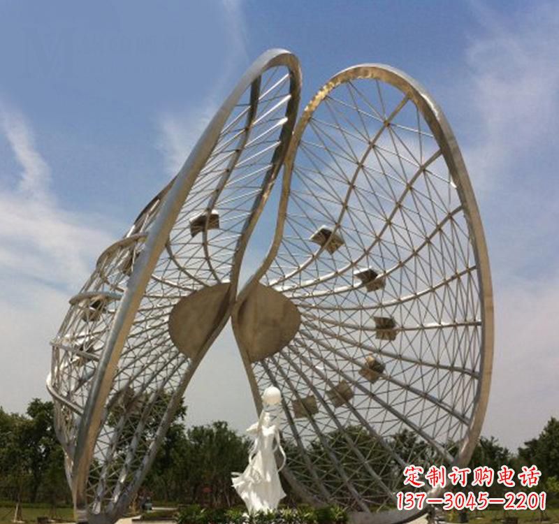 运城不锈钢美陈贝壳雕塑