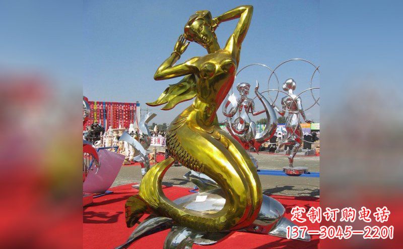运城海底美人鱼雕塑
