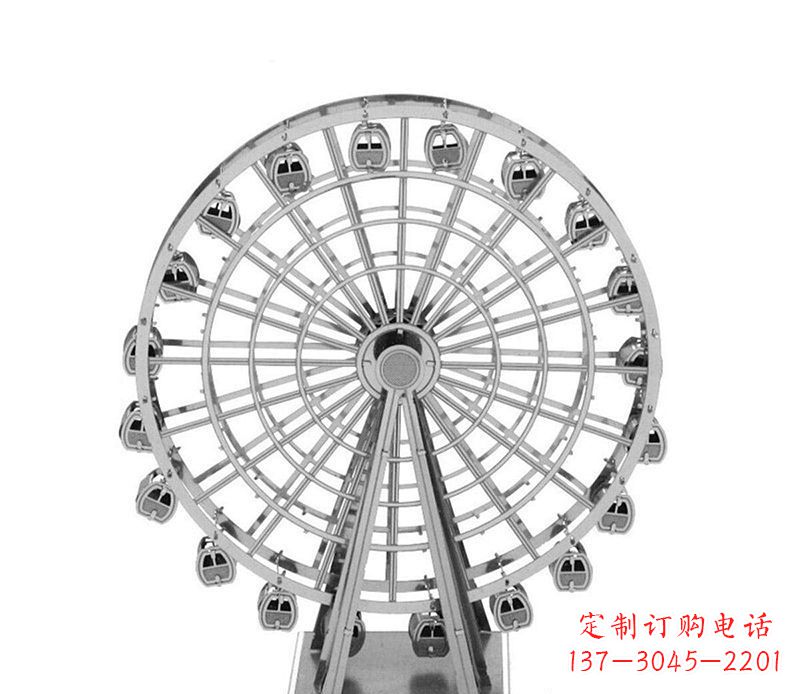 运城不锈钢摩天轮雕塑