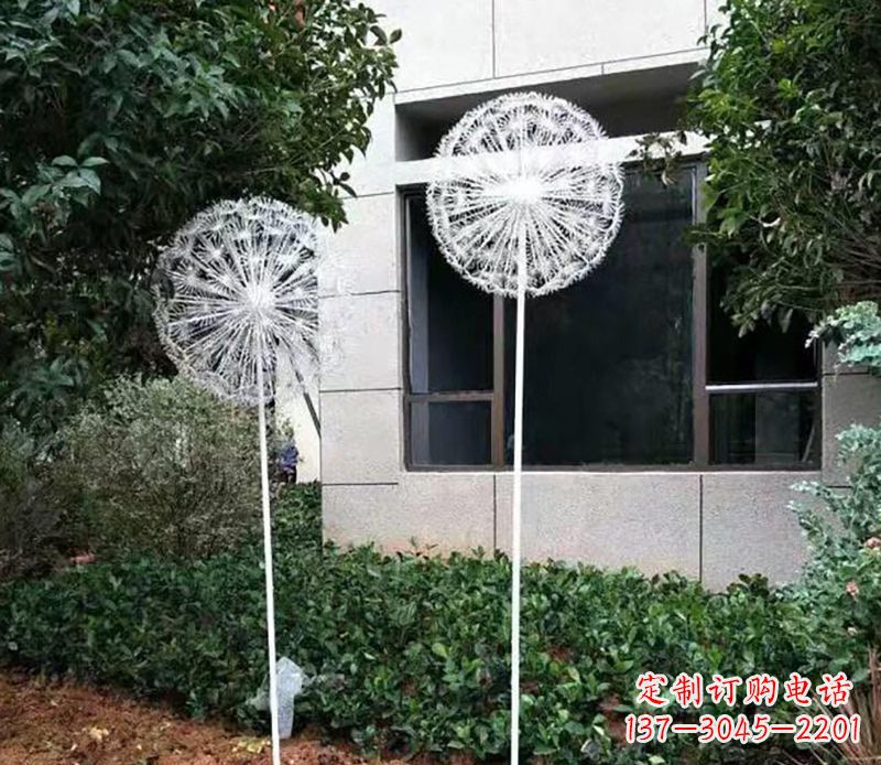 运城不锈钢蒲公英雕塑