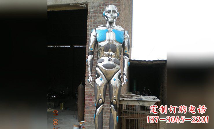 运城不锈钢人体雕塑