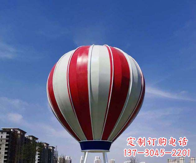 运城不锈钢热气球景观雕塑