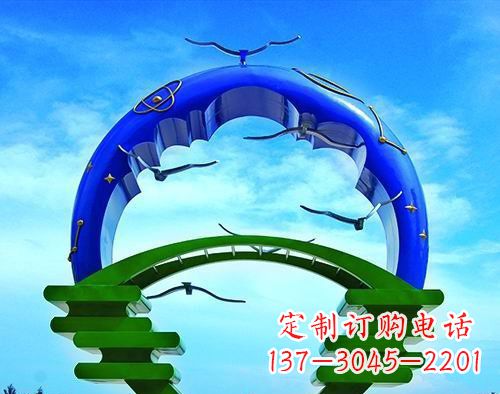 运城不锈钢书籍的海洋校园雕塑