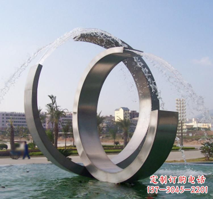 运城不锈钢水景喷泉雕塑