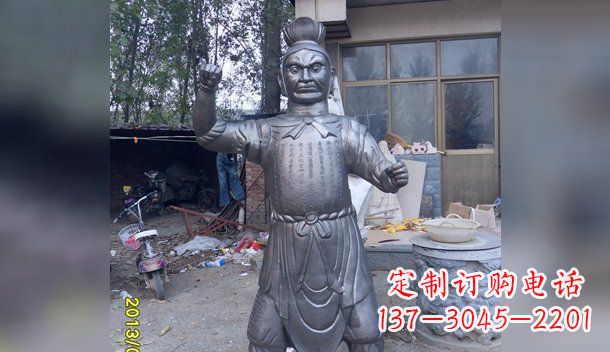 运城不锈钢四大天王雕塑