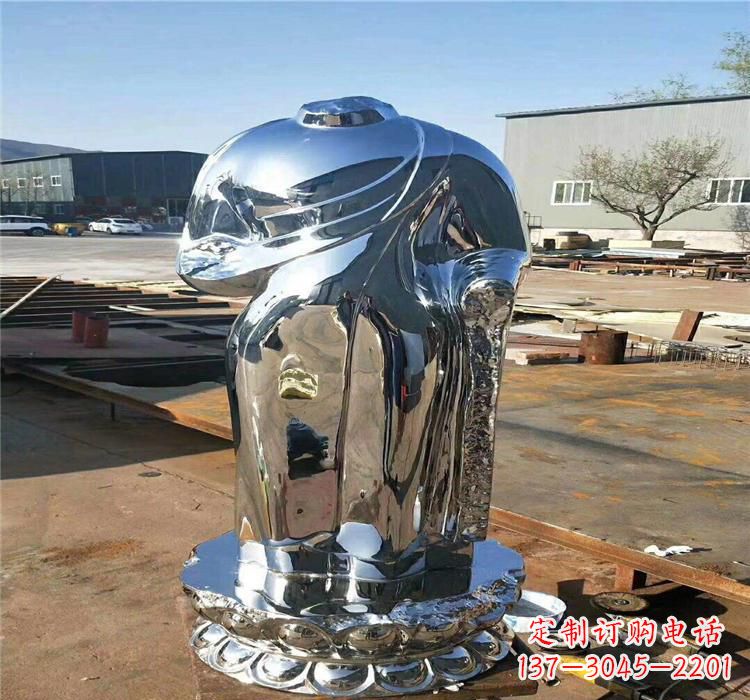 运城不锈钢太湖石雕塑