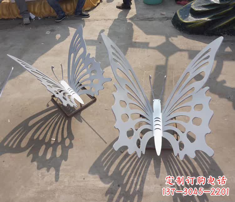 运城不锈钢铁艺蝴蝶雕塑