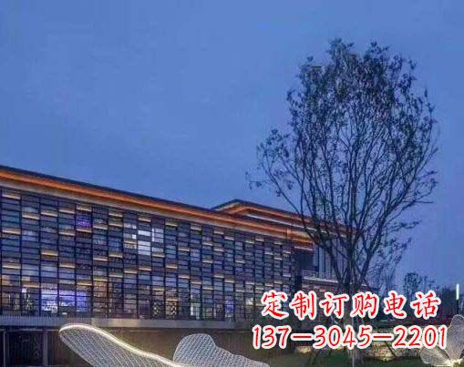 运城不锈钢网状蝴蝶雕塑