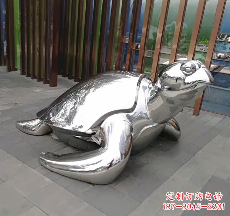 运城不锈钢乌龟雕塑