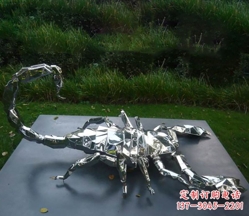 运城不锈钢蝎子雕塑