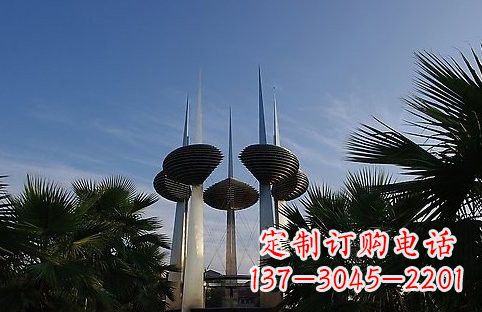 运城不锈钢园林避雷针雕塑