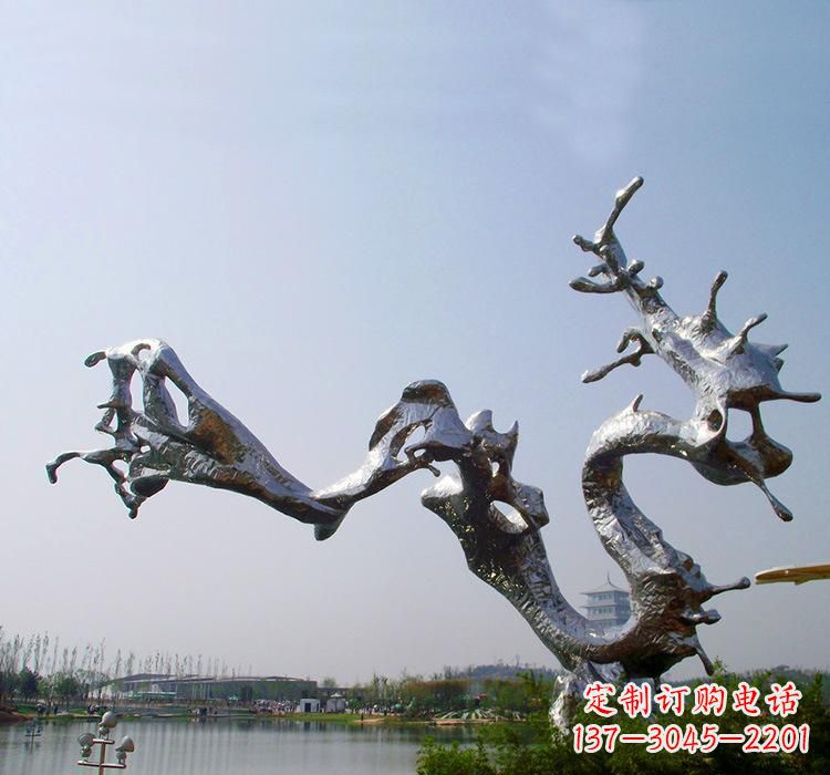 运城不锈钢园林抽象水滴雕塑