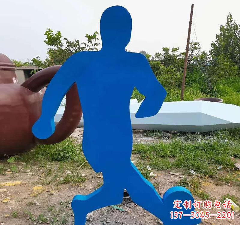 运城不锈钢足球雕塑2