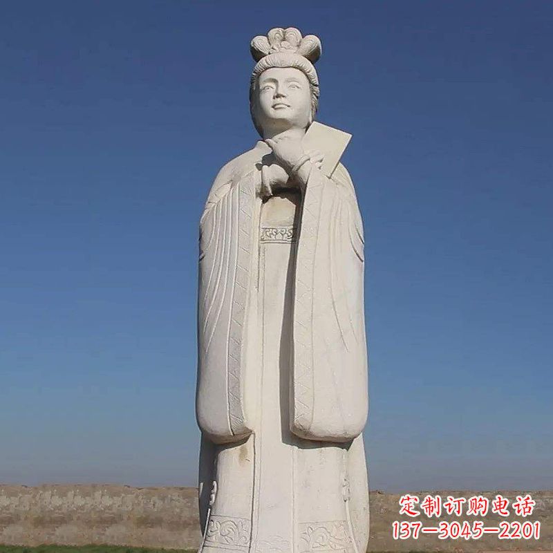 运城蔡琰蔡文姬雕塑-大型历史名人东汉著名才女文学家雕像