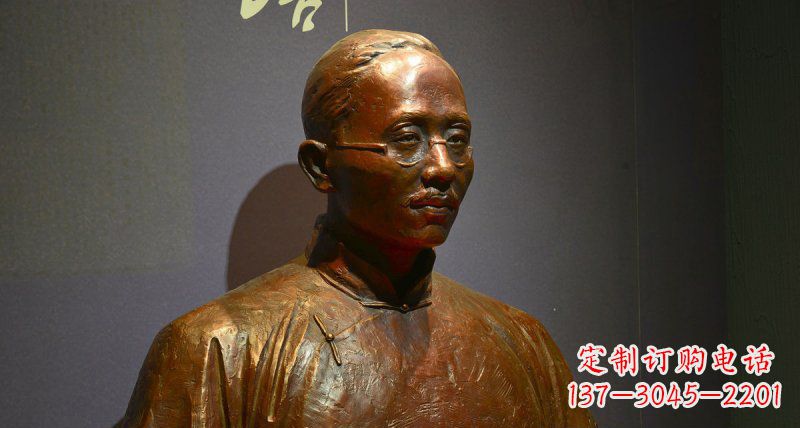 运城蔡元培名人胸像铜雕