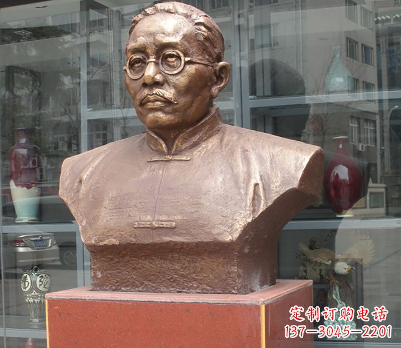运城蔡元培雕塑传承睿智的象征