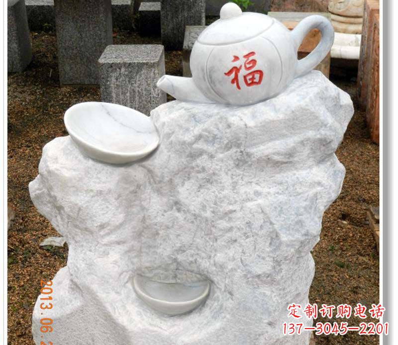 运城茶壶广场景观石雕