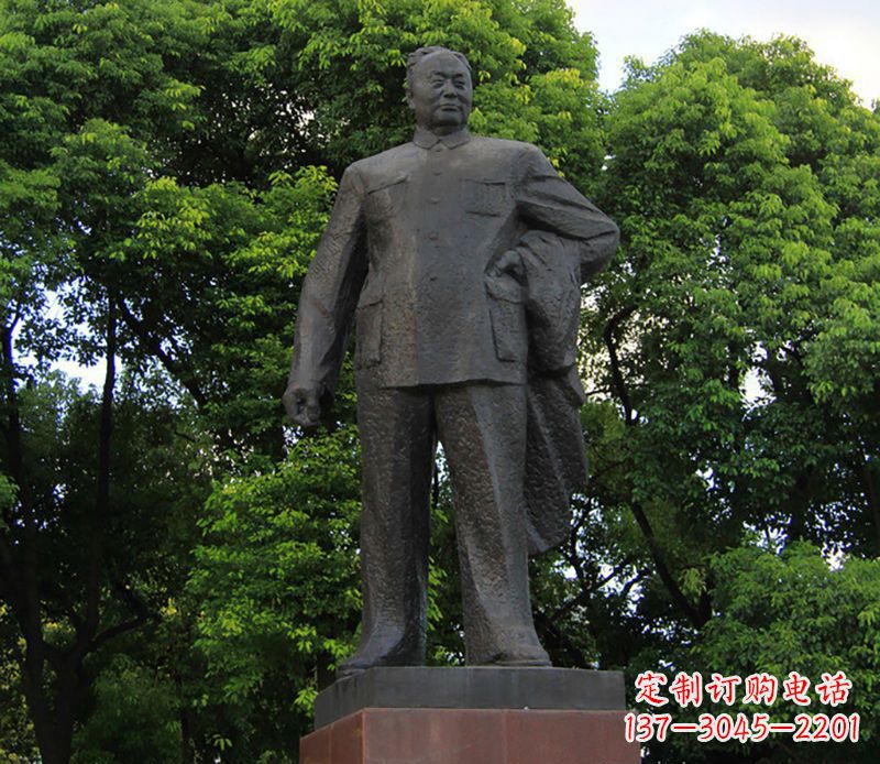 运城陈毅元帅铜雕
