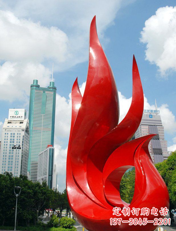 运城城市不锈钢抽象孔雀雕塑