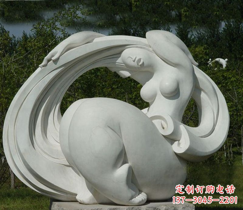 运城抽象美女石雕