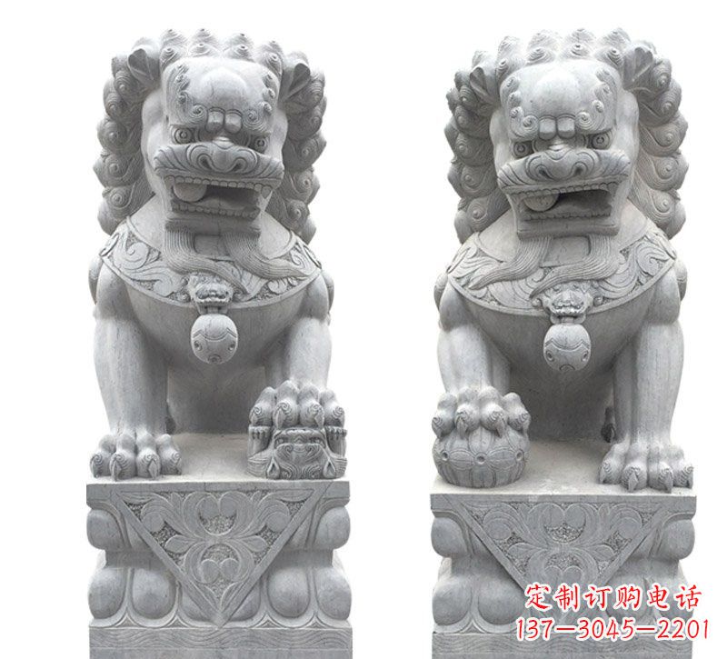 运城传统狮子石雕