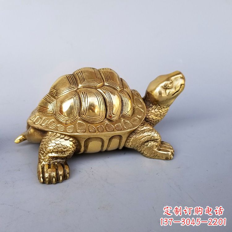运城纯铜乌龟铸铜雕塑