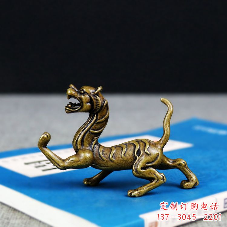 运城纯铜铸造白虎雕塑