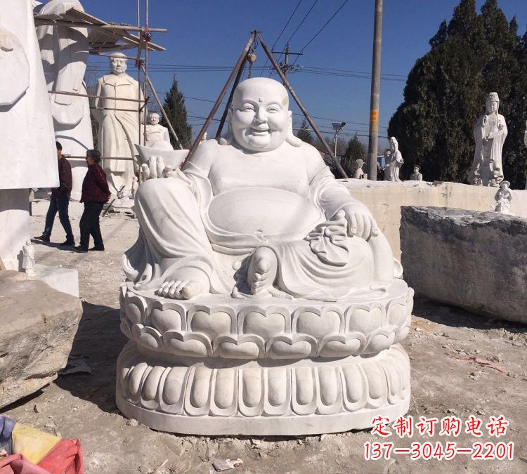 运城大肚弥勒佛石雕